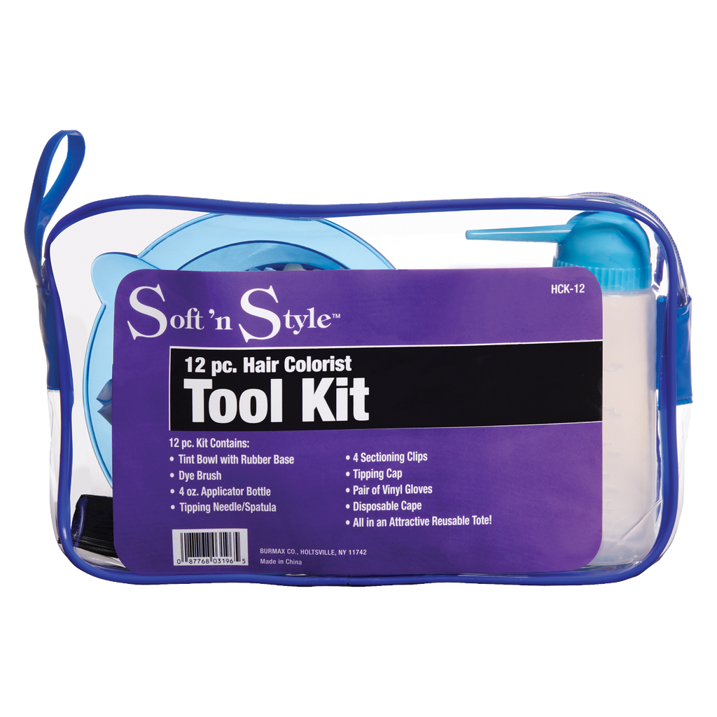 Soft 'n Style Hair Colorist Tool Kit - 12 pc