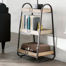 Load image into Gallery viewer, Industrial Freestanding 3-Tier Bathroom Storage Shelving Unit