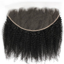 Load image into Gallery viewer, Afro Kinky 13x6 HD Lace Human Hair Frontal