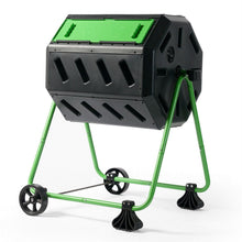 Load image into Gallery viewer, Tumbler 5-Cubic Ft Compost Bin for Home Composting with Heavy Duty Frame