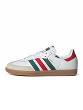 Load image into Gallery viewer, Adidas Mens Samba OG - White/Scarlet/Dark Green