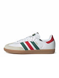 Adidas Mens Samba OG - White/Scarlet/Dark Green