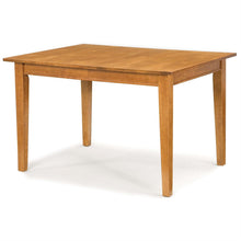 Load image into Gallery viewer, Space Saving Extendable Dining Table in Cottage Oak Finish