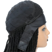 Load image into Gallery viewer, Long 22" Goddess Locs Headband Wig | Curly Ends | Soft Faux Locs | Synthetic Braids | For Women