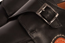 Load image into Gallery viewer, The Hagrid Black Single Monk Strap Handmade Men Shoe