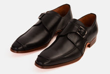 Load image into Gallery viewer, The Hagrid Black Single Monk Strap Handmade Men Shoe