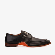 Load image into Gallery viewer, The Hagrid Black Single Monk Strap Handmade Men Shoe
