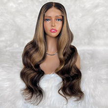 Load image into Gallery viewer, Harper Glueless 5x5 HD Lace Professionally Colored 100% Human Hair Closure Wig