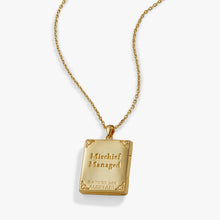 Load image into Gallery viewer, Harry Potter™ Mischief Managed Locket Necklace
