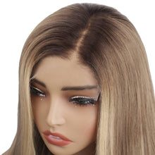 Load image into Gallery viewer, Hazel Glueless 5x5 HD Lace Professionally Colored 100% Human Hair Closure Wig
