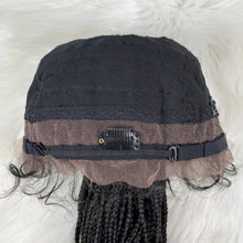 Load image into Gallery viewer, 30" Braided Lace Front Wig for Black Women | African Braids with Baby Hair | Synthetic Glueless Mat Wig