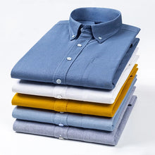 Load image into Gallery viewer, Button Down Collar Shirts 100% Cotton Men's
