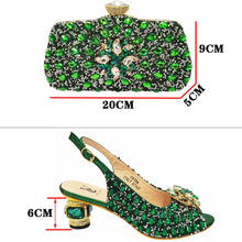 Load image into Gallery viewer, Beautiful Italian Shoes And Bag Sets GHT56