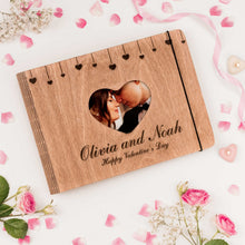 Load image into Gallery viewer, Wooden Album Heart
