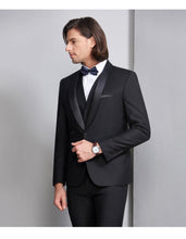 Load image into Gallery viewer, 3 Piece Suit Jacket Coat Pants &amp; Vest  Formal Slim Fit Men's