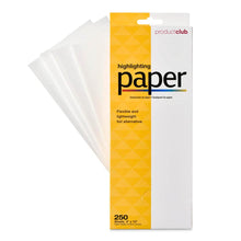 Load image into Gallery viewer, Product Club Highlighting Paper - 4" x 10" - 250ct