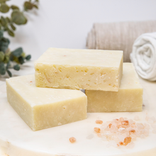 Load image into Gallery viewer, Himalayan Salt Face &amp; Body Soap Bar