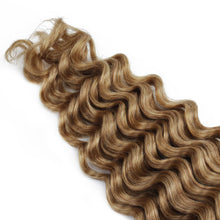 Load image into Gallery viewer, Honey Blonde Deep Wave 27 Bulk 100% Human Braiding Hair