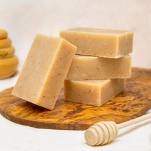 Load image into Gallery viewer, Honey Exfoliating Soap Bar Organic
