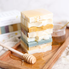 Load image into Gallery viewer, Honeycomb Harvest  Goat Milk &amp; Tallow Soap Sampler