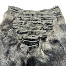 Load image into Gallery viewer, Yaki Straight Clip-In 100% Human Hair  Extensions