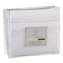 Load image into Gallery viewer, Queen size 4 Piece Sheet Set in White Microfiber