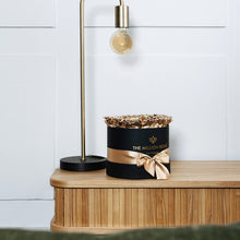 Load image into Gallery viewer, Classic Black Box | 24K Gold Roses