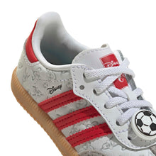 Load image into Gallery viewer, Adidas (TD) Disney Samba OG Elastic Lace - White/Red