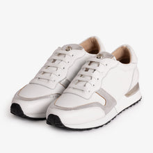 Load image into Gallery viewer, The Masal White Leather Women Sneaker