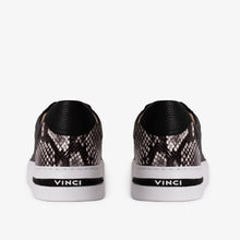 Load image into Gallery viewer, The Burano Black &amp; White  Leather Women Sneaker