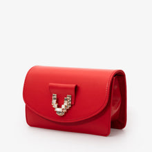 Load image into Gallery viewer, The Love Red  Leather Handbag