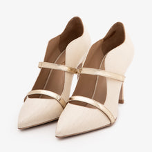 Load image into Gallery viewer, The Annapolis Cream Patent Leather Pump Women Shoe