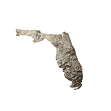 Load image into Gallery viewer, Florida Floral Metal Art
