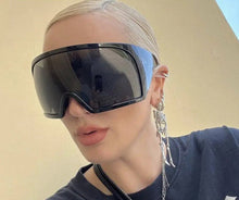 Load image into Gallery viewer, Punk Oversized One Piece Sunglasses