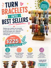 Load image into Gallery viewer, Loaded Coin Bracelet Display (set of 32)