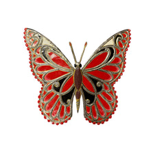 Load image into Gallery viewer, Large Orilien Butterfly- Red