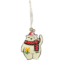Load image into Gallery viewer, Friendly Polar Bear Ornament