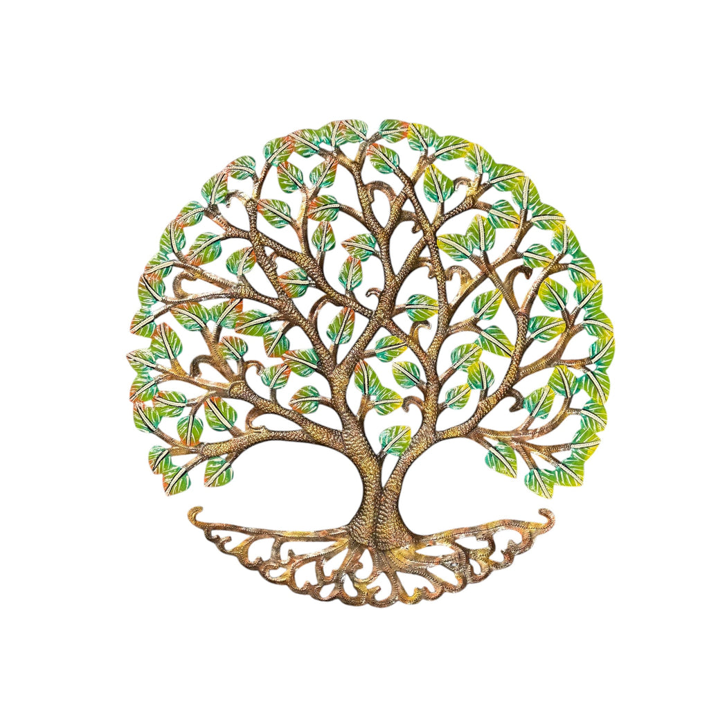 Large Golden Green Tree of Life