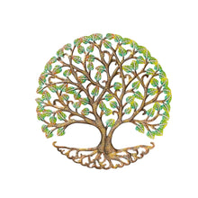 Load image into Gallery viewer, Large Golden Green Tree of Life