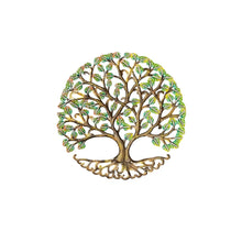 Load image into Gallery viewer, Medium Golden Green Tree of Life