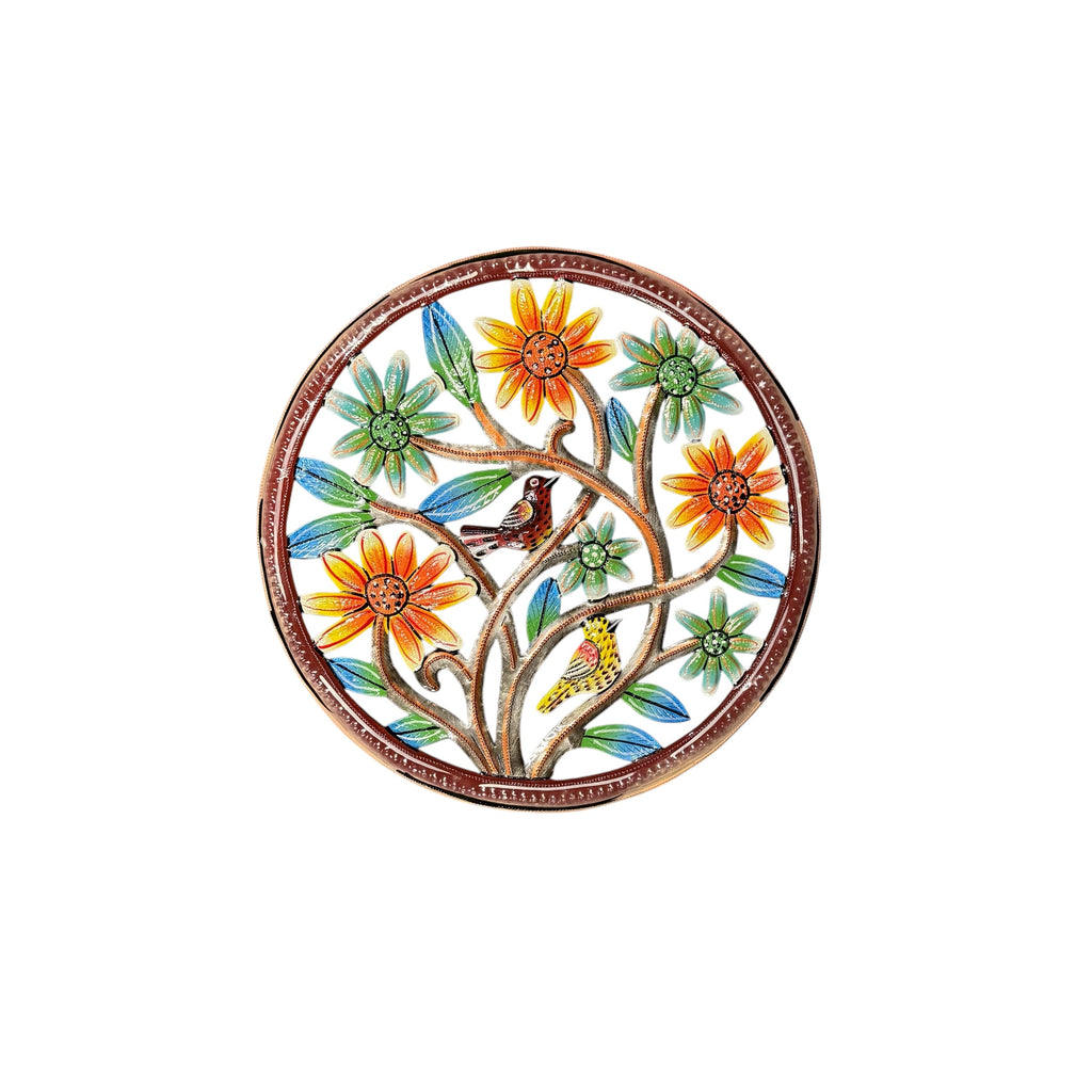 Medium Birds and Daisies