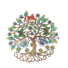 Load image into Gallery viewer, Butterflies and Flowers Tree of Life