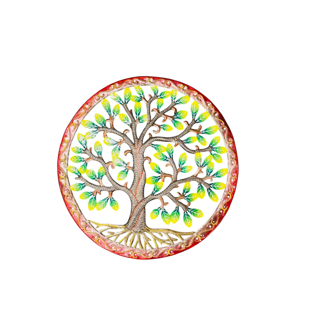 Medium Orly Yellow Green Tree of Life