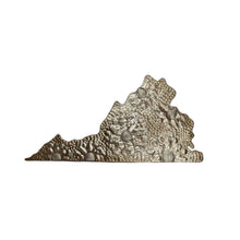 Load image into Gallery viewer, Virginia Floral Metal Art