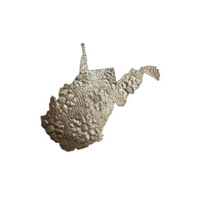 Load image into Gallery viewer, West Virginia Floral Metal Art
