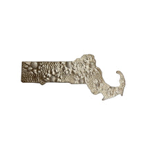 Load image into Gallery viewer, Massachusetts Floral Metal Art
