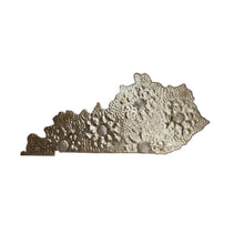 Load image into Gallery viewer, Kentucky Floral Metal Art