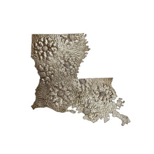 Load image into Gallery viewer, Louisiana Floral Metal Art