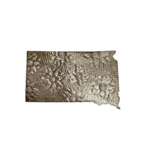 Load image into Gallery viewer, South Dakota Floral Metal Art