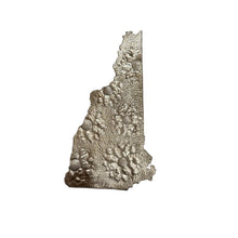 Load image into Gallery viewer, New Hampshire Floral Metal Art